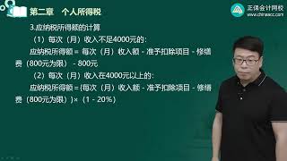 2023 税务师 税法二 徐伟 基础精讲班 第0214讲　财产租赁所得应纳税额计算