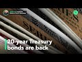 U.S. Treasury to bring back 20-year bond