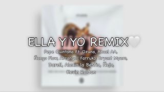 Pepe Quintana - Ella y Yo Remix (Lyrics)