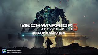 MechWarrior 5: Mercenaries | Online Co-op Campaign ~ Part 1/3 Full Gameplay Walkthrough