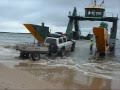 Fraser Island Australia in 4x4 80 series Toyota Land Cruiser