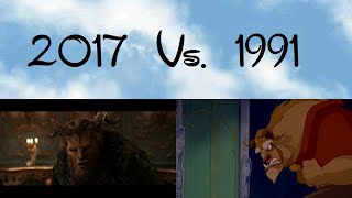 Beauty \u0026 The Beast Scene/Dialogue Comparision #2 Dinner Invitation (1991 Vs. 2017)