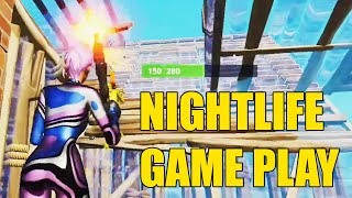 NIGHTLIFE SKIN GAMEPLAY in Fortnite ZONE WARS