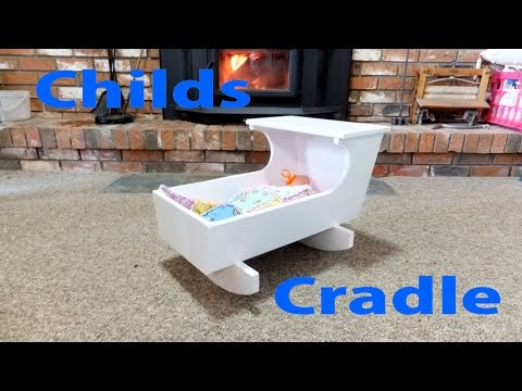 How to Make a Child's Doll Cradle - woodworkweb How to Make a Child's Doll Cradle - woodworkweb