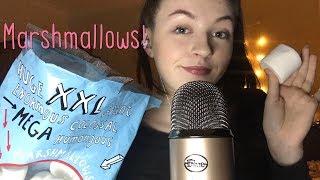 Marshmallow-y mouth sounds ASMR