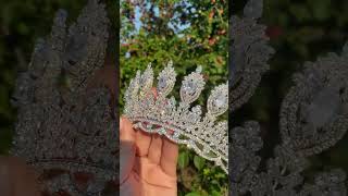 أحدث تشكيلة تيجان عرايس ملكى لاطلالة عروسة فخمة 👑🤍wedding Tiara crown luxury wedding Queen Bride