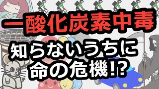 一酸化炭素中毒を予防しよう【CO中毒の危険度、原因、症状】