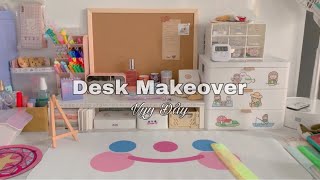 Desk Makeover With Vyy || bàn học mới ❤️