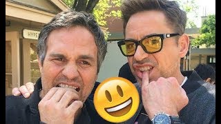 Avengers Infinity War Cast - 😊😅😊  FUNNY AND HILARIOUS MOMENTS - TRY NOT TO LAUGH 2018 #2