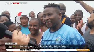 New Year's Day I Jubilation fills Durban beaches