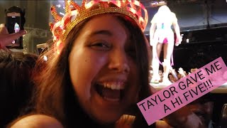 Taylor Swift at Wango Tango fan pit vlog- SHE TOUCHED MY HAND!!! Part 1