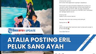 Atalia Praratya Unggah Gambar Eril Peluk Ayah dan Adik di Tepi Sungai Aare: Khawatirku Telah Hilang