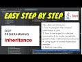 OOP Programming using Java - inheritance (subclass, superclass, super(), method overriding)