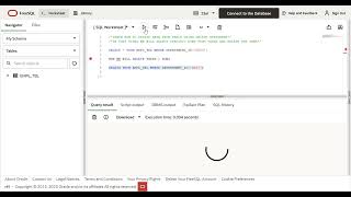How to use DELETE STATEMENT IN ORACLE SQL