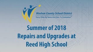 Summer Repairs at Reed High School