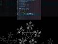 Stars design in Python / Graphics and coding / Turtle drawing tutorial  #programming  #satisfying