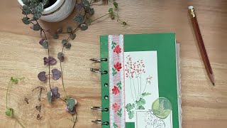 #junkjournaljuly -  Journal Flip , Junk Journal, Ring Binder, Gluebook , Ephemera - Part 2