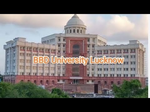 Babu Banarasi Das University Lucknow Uttar Pradesh India 🏨🏨🏨 View - YouTube