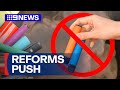 Rise in pro-vape social media content amid vaping reforms push | 9 News Australia