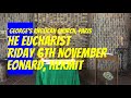 The Eucharist on Friday 6th November