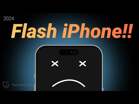 How to Flash Any iPhone at Home 2024 - 3 Ways (Free)  iOS System Repair - iPhone X/11/12/13/14/15
