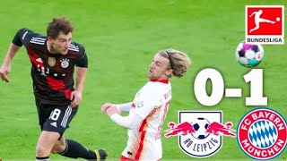 Leipzig Vs Bayern Munich 0-1  All goals & Extended Highlights 2021 HD