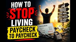 How to Stop Living Paycheck to Paycheck! #budget #budgeting #finance #financialfreedom #money