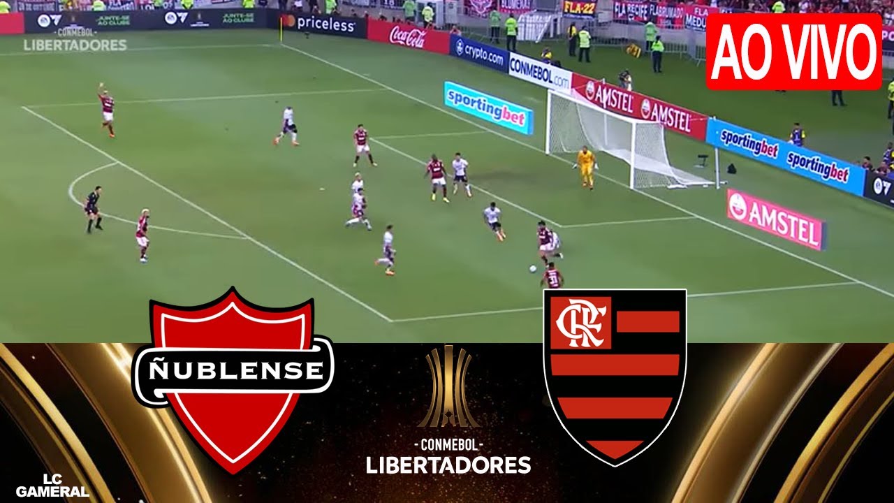 🔴NUBLENSE X FLAMENGO⚪AO VIVO(COM IMAGENS) (ASSISTA AGORA) LIBERTADORES ...