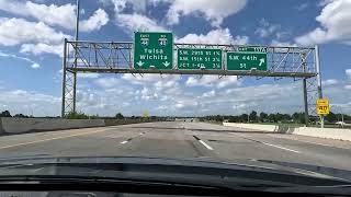 ⁴ᴷ Interstate 44 (Oklahoma City, OK) eastbound [4K VIDEO]