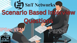 Scenario Based Interview Questions Part 5 | IPSec VPN Troubleshooting #ccna #ccnp #ccie #ipsec