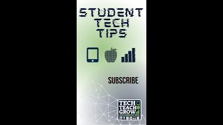 TTG Student Tech Tip: StudentVUE