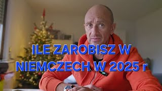 ILE ZAROBISZ W NIEMCZECH W 2025 r   #niemcy #zarobek #pieniądze #polacyzagranica #praca