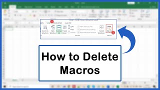 How To Delete Macros In Excel (Remove Macros From An Excel File)