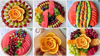 Step-by-Step Fruit Platter Tutorials 🍉 Easy & Creative Fruit Arrangements for Parties✨