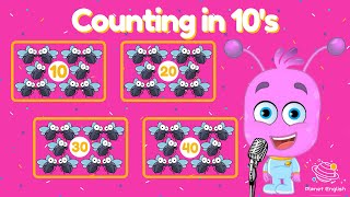 Counting in 10's | Sing Along Song