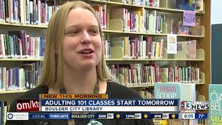 Boulder City library hosting free Adulting 101 classes