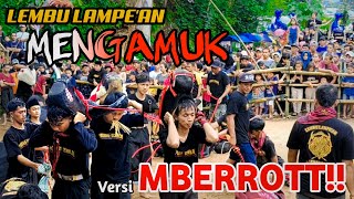 MBEROOT ‼️ LEMBU LAMPE'AN MENGAMUK ‼️ | LIVE BARAN TEGARON LESANPURO GG.12