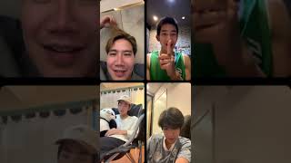 241222 thanamin_v instagram live w/ ___progresss___ \u0026 almondbabybigboy \u0026 aroonratanakul