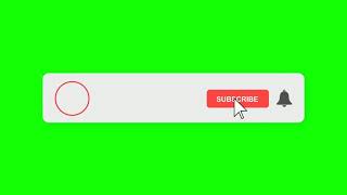 Youtube Like Subscribe Bell icon button green screen || Green Screen Subscribe Button  #AZTech