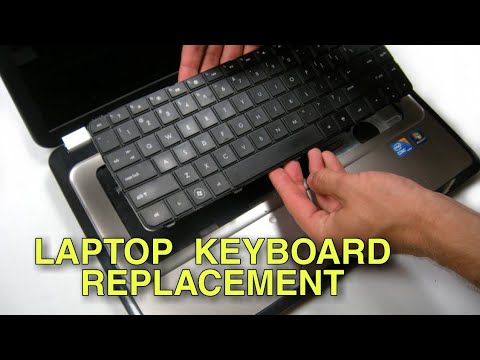 HOW TO REPLACE A LAPTOP KEYBOARD | PERSONAL INTRO - YouTube