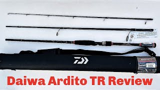 Travel Fishing Rod Review Daiwa Ardito Tr