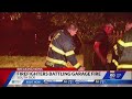 Indy firefighter injured at south side fire