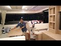 beneteau 41 swift trawler amazing sunset plus walkthrough with dan jones