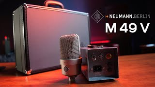 Neumann M 49 V - legenda powraca! Unboxing i recenzja kultowego mikrofonu.