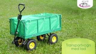 TecTake - Transportvogn med lad