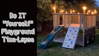 Time-Lapse | Custom Backyard Playground in 9 Days