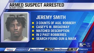 Armed Suspect Arrested