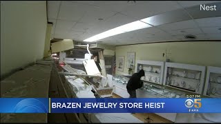 Robbers Slam Truck Through Los Altos Jewelry Store Front; 3rd Break-In In 4 Months