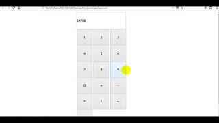 A simple calculator with HTML and javascript (part 2 adding Javascript )
