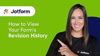 How to View Your Form's Revision History